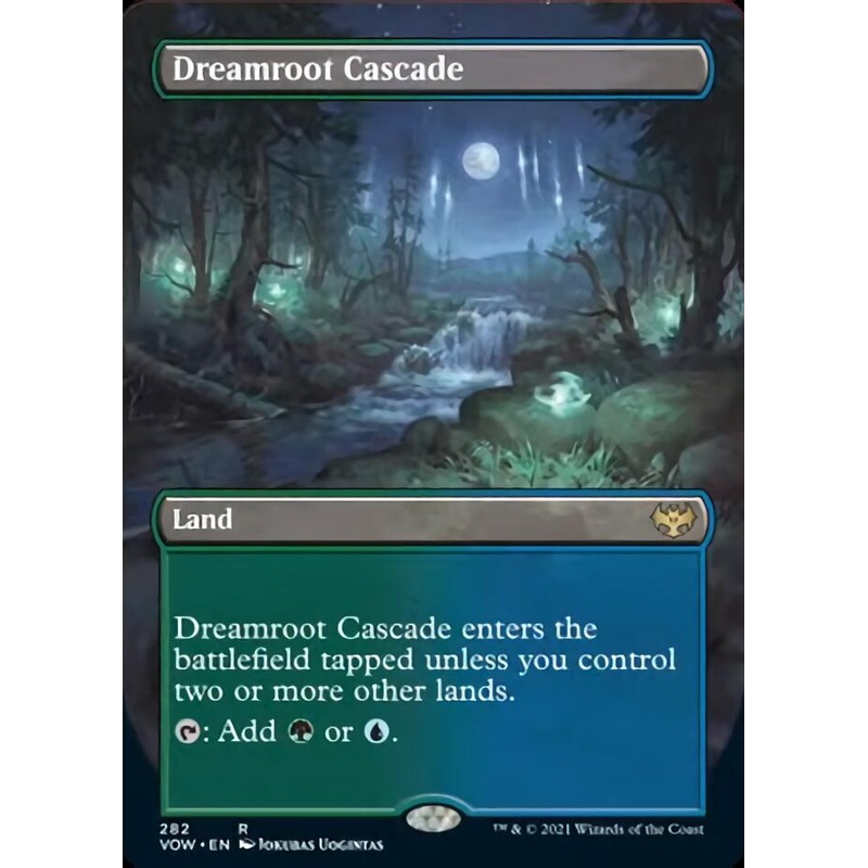 Dreamroot Cascade (Borderless Alternate Art) [Innistrad: Crimson Vow]