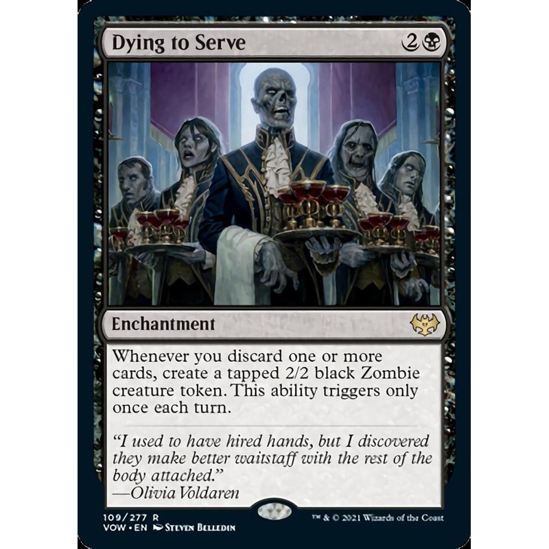 Dying to Serve [Innistrad: Crimson Vow]