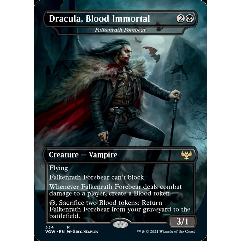 Falkenrath Forebear - Dracula, Blood Immortal [Innistrad: Crimson Vow]