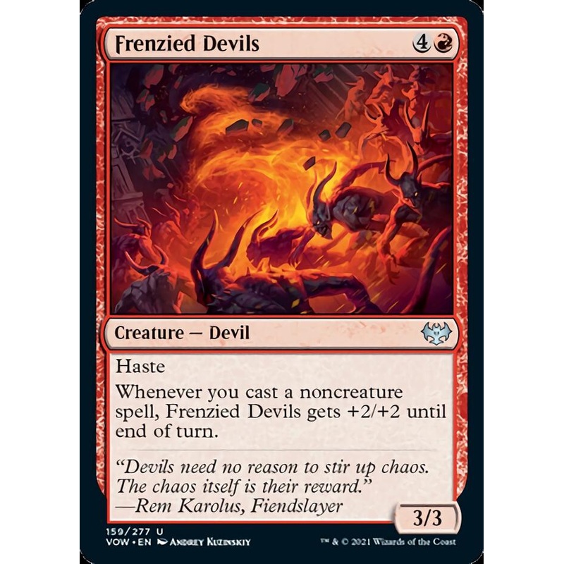 Frenzied Devils [Innistrad: Crimson Vow]