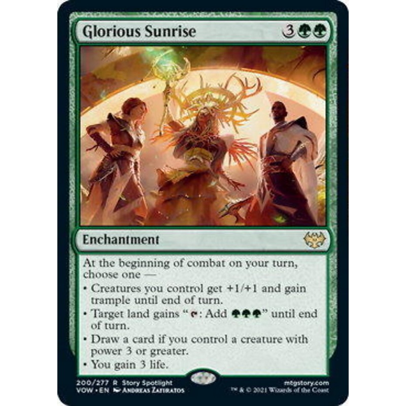 Glorious Sunrise [Innistrad: Crimson Vow]