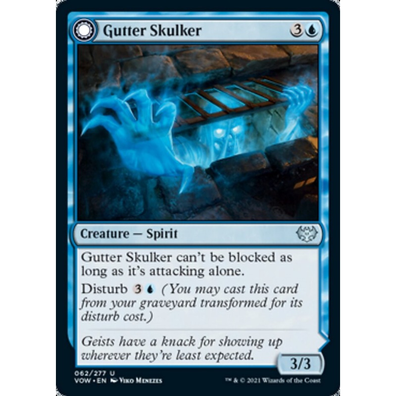 Gutter Skulker // Gutter Shortcut [Innistrad: Crimson Vow]