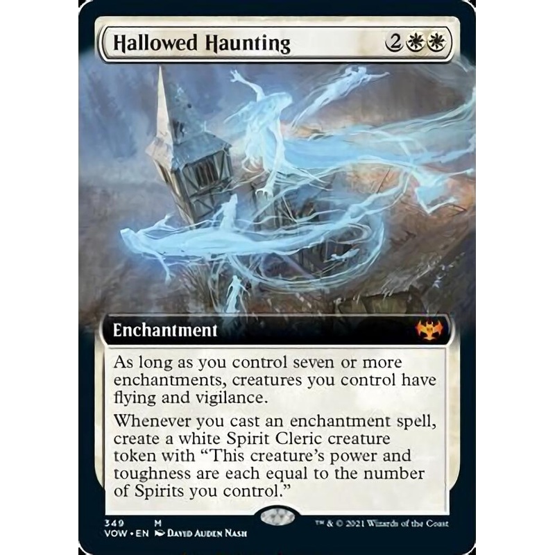 Hallowed Haunting (Extended Art) [Innistrad: Crimson Vow]
