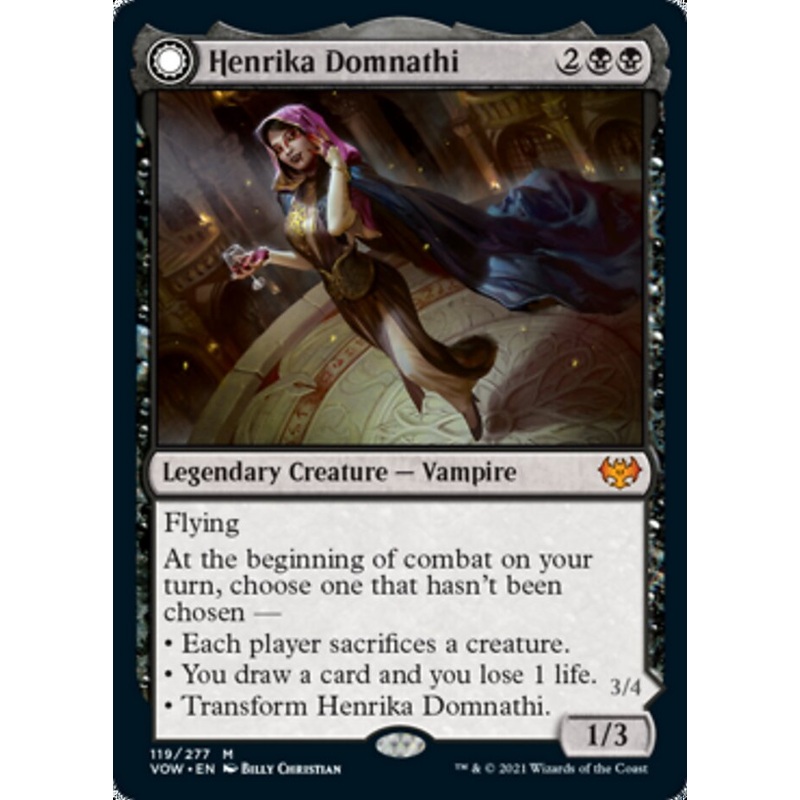 Henrika Domnathi // Henrika, Infernal Seer [Innistrad: Crimson Vow]