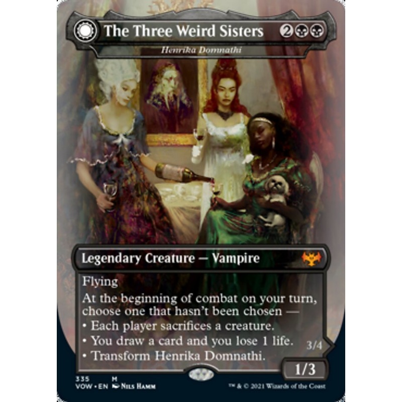 Henrika Domnathi // Henrika, Infernal Seer - The Three Weird Sisters // Fiends of Darkest Night [Innistrad: Crimson Vow]