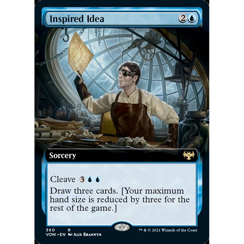 Inspired Idea (Extended Art) [Innistrad: Crimson Vow]