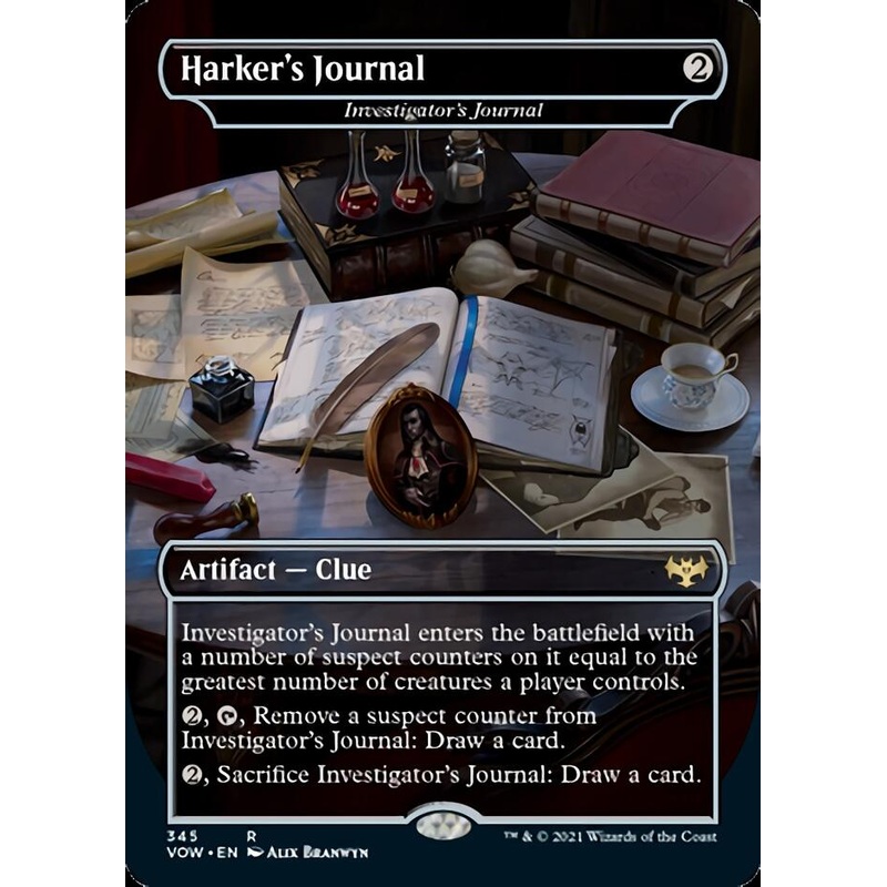 Investigator's Journal - Harker's Journal [Innistrad: Crimson Vow]