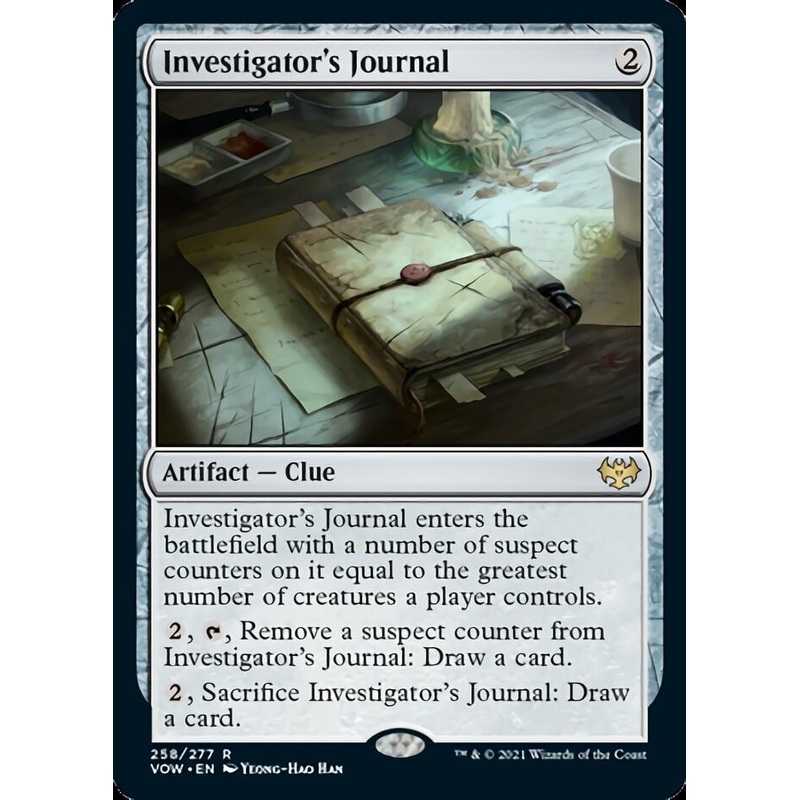 Investigator's Journal [Innistrad: Crimson Vow]