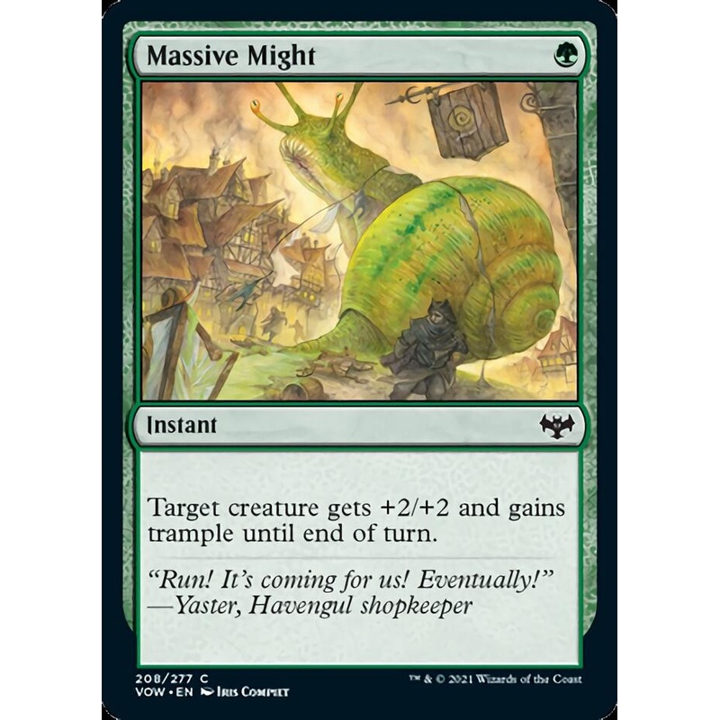 Massive Might [Innistrad: Crimson Vow]