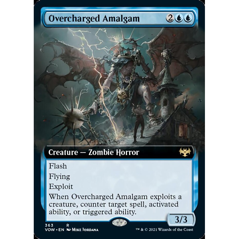 Overcharged Amalgam (Extended Art) [Innistrad: Crimson Vow]