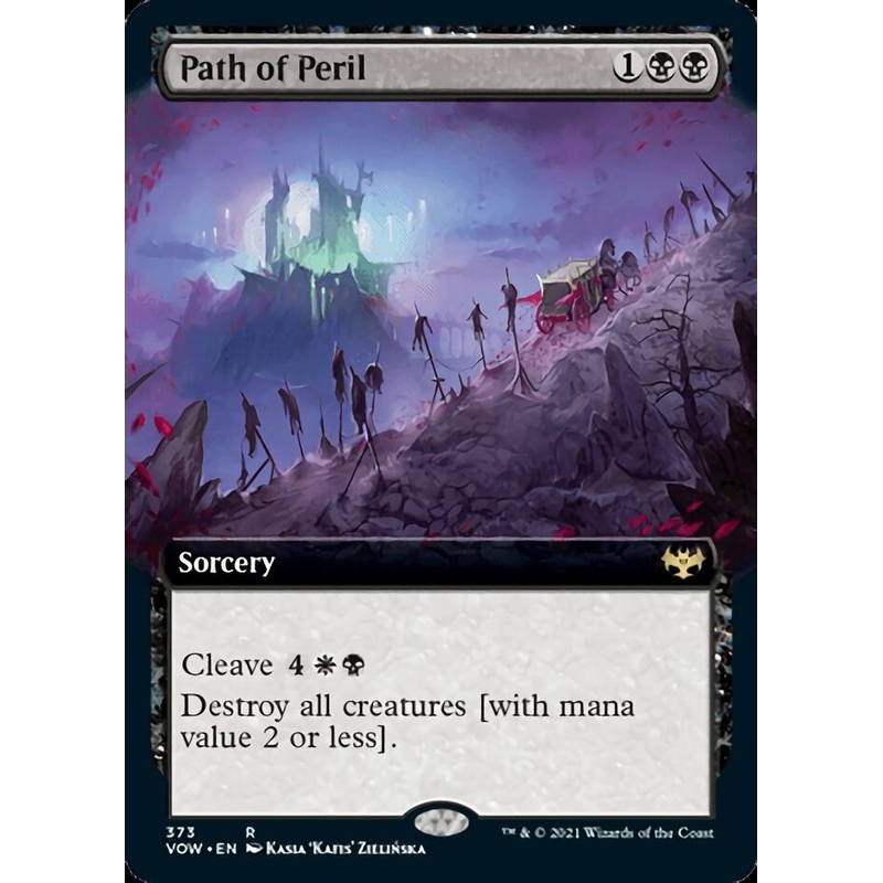 Path of Peril (Extended Art) [Innistrad: Crimson Vow]