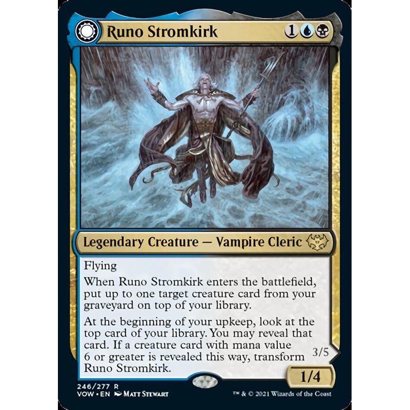 Runo Stromkirk // Krothuss, Lord of the Deep [Innistrad: Crimson Vow]