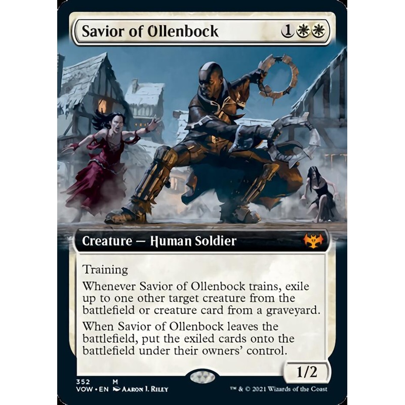 Savior of Ollenbock (Extended Art) [Innistrad: Crimson Vow]