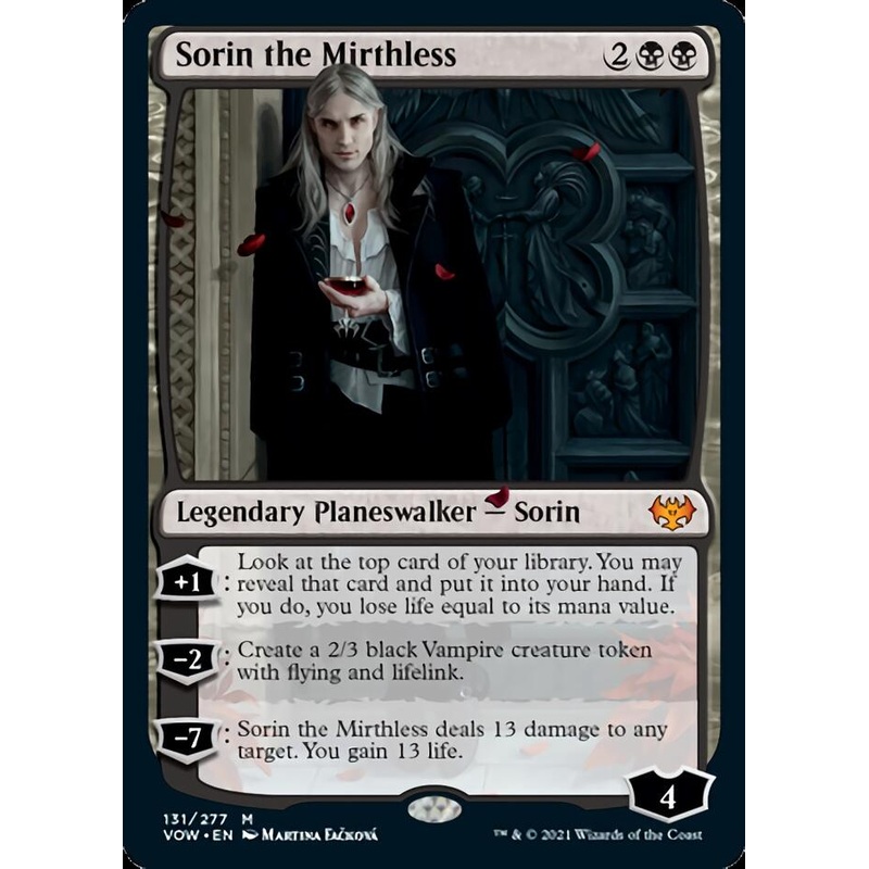Sorin the Mirthless [Innistrad: Crimson Vow]