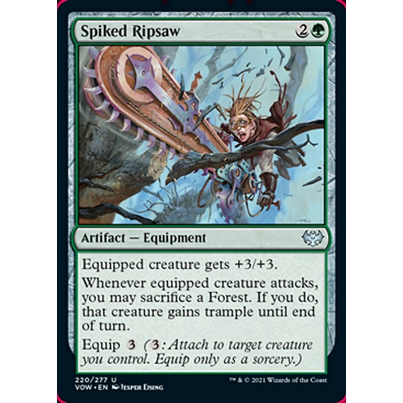 Spiked Ripsaw [Innistrad: Crimson Vow]