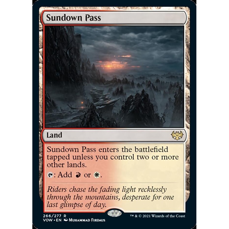 Sundown Pass [Innistrad: Crimson Vow]