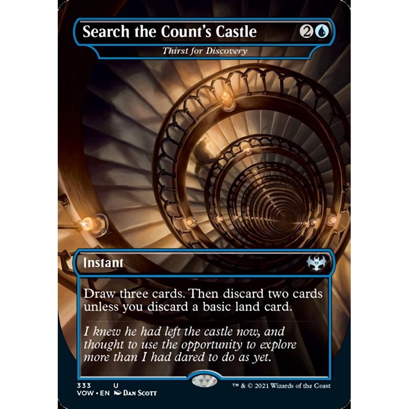 Thirst for Discovery - Search the Count's Castle [Innistrad: Crimson Vow]
