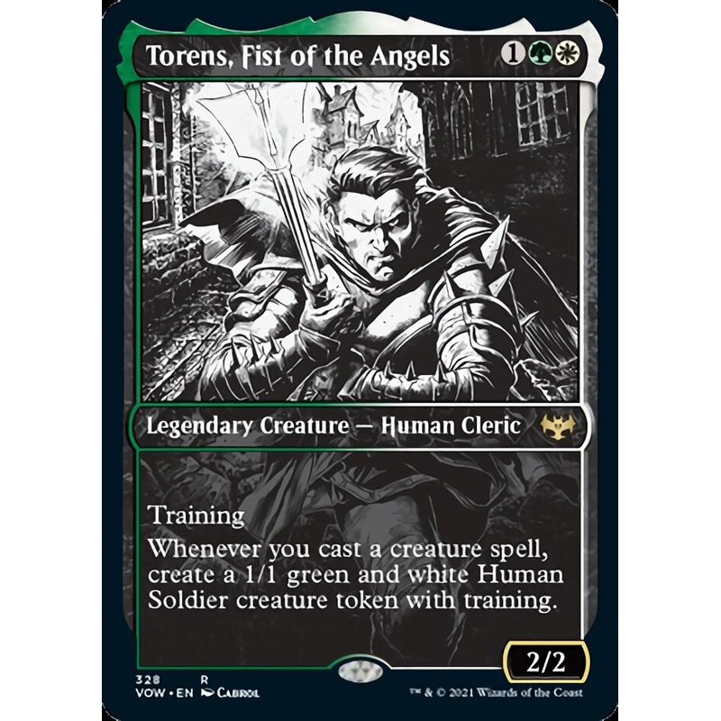 Torens, Fist of the Angels (Showcase Eternal Night) [Innistrad: Crimson Vow]
