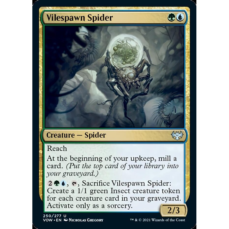Vilespawn Spider [Innistrad: Crimson Vow]