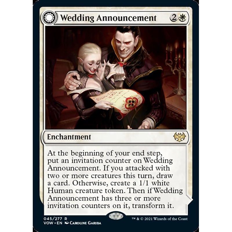 Wedding Announcement // Wedding Festivity [Innistrad: Crimson Vow]