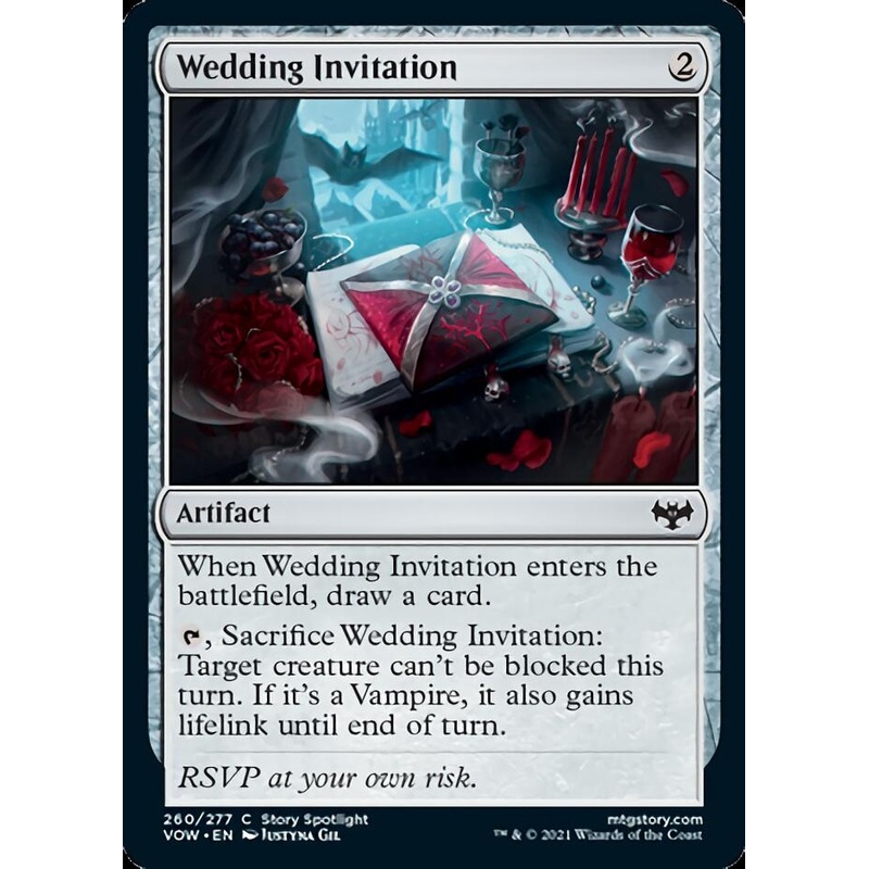 Wedding Invitation [Innistrad: Crimson Vow]
