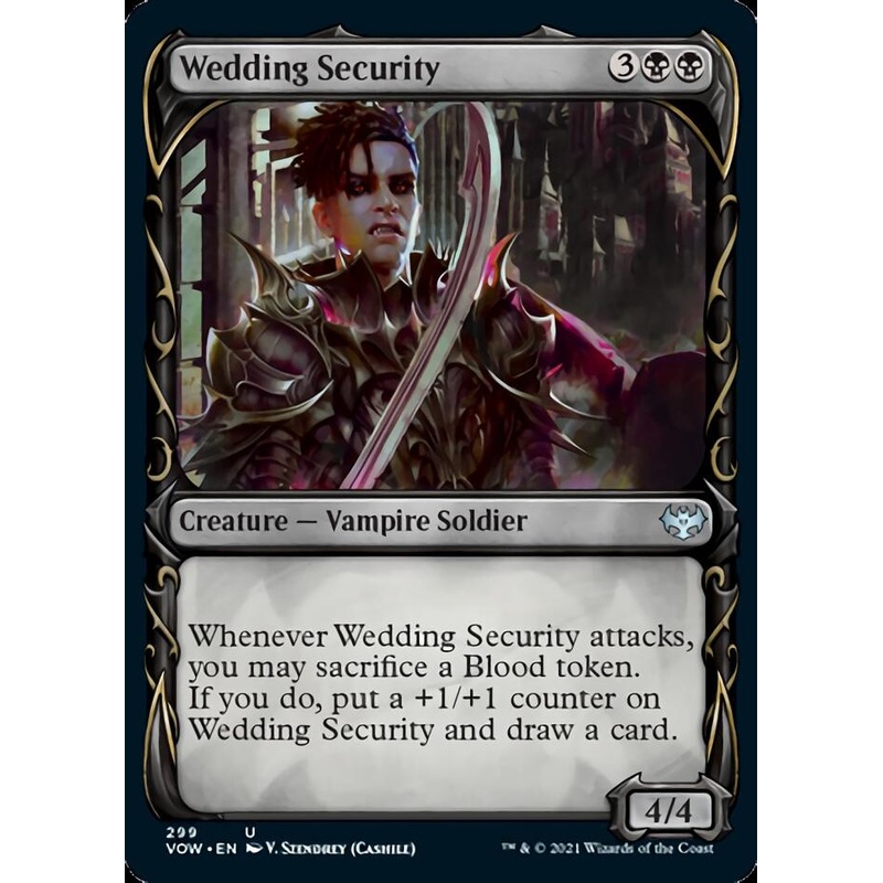 Wedding Security (Showcase Fang Frame) [Innistrad: Crimson Vow]