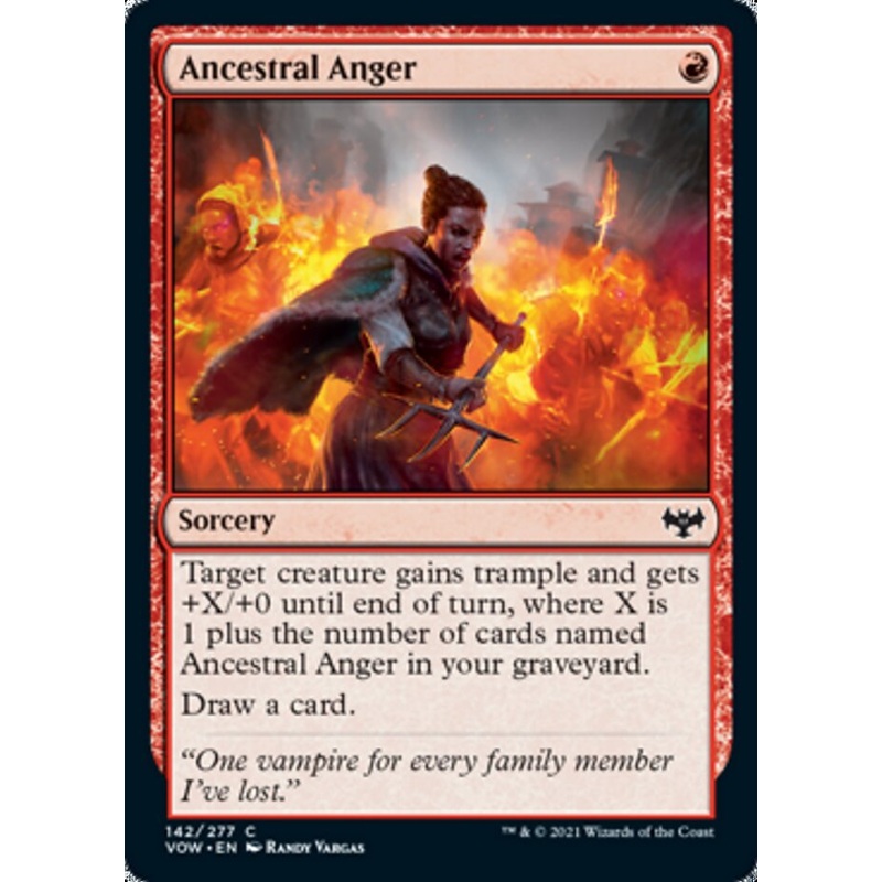 Ancestral Anger [Innistrad: Crimson Vow]