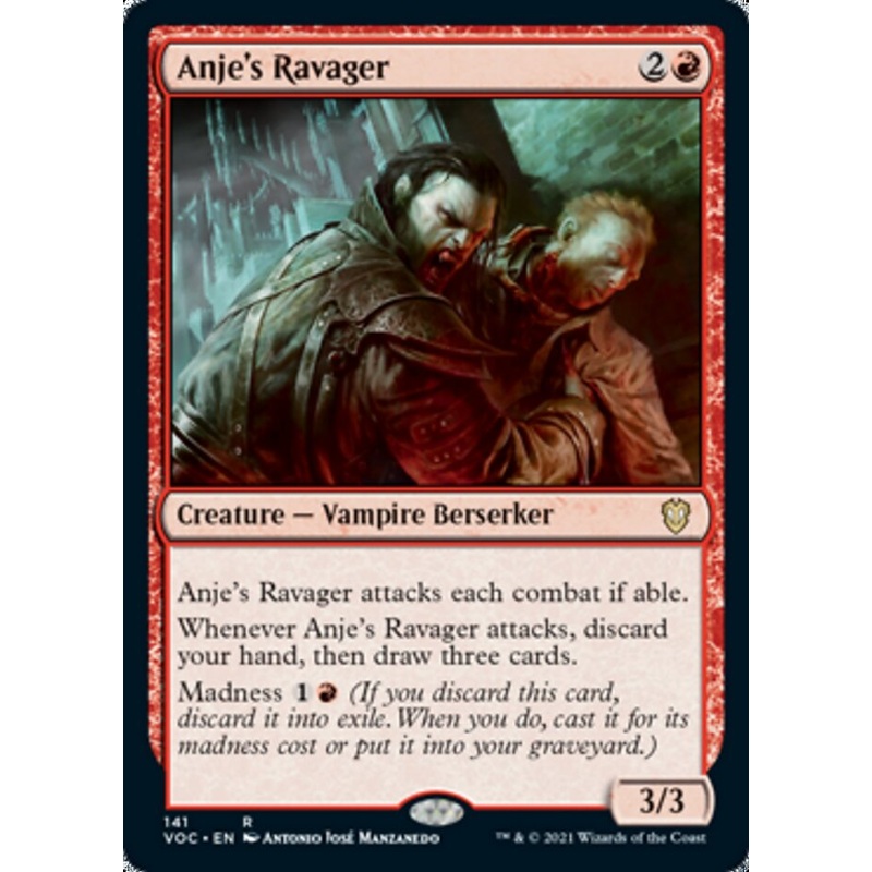 Anje's Ravager [Innistrad: Crimson Vow Commander]