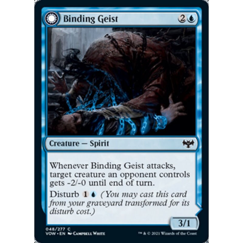 Binding Geist // Spectral Binding [Innistrad: Crimson Vow]
