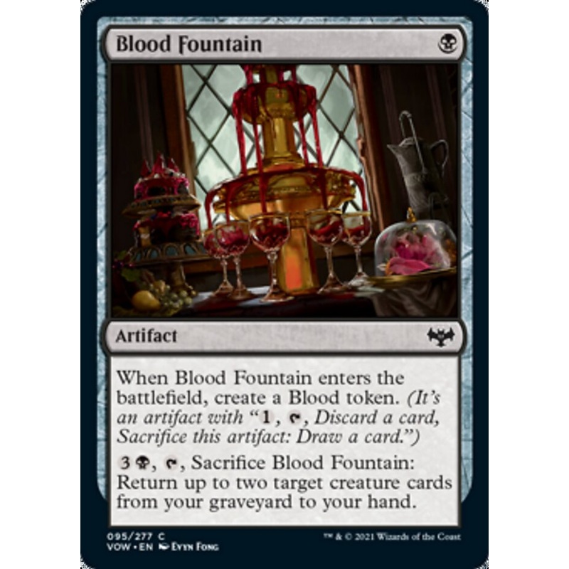 Blood Fountain [Innistrad: Crimson Vow]