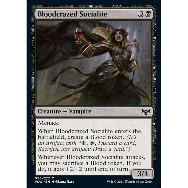 Bloodcrazed Socialite [Innistrad: Crimson Vow]