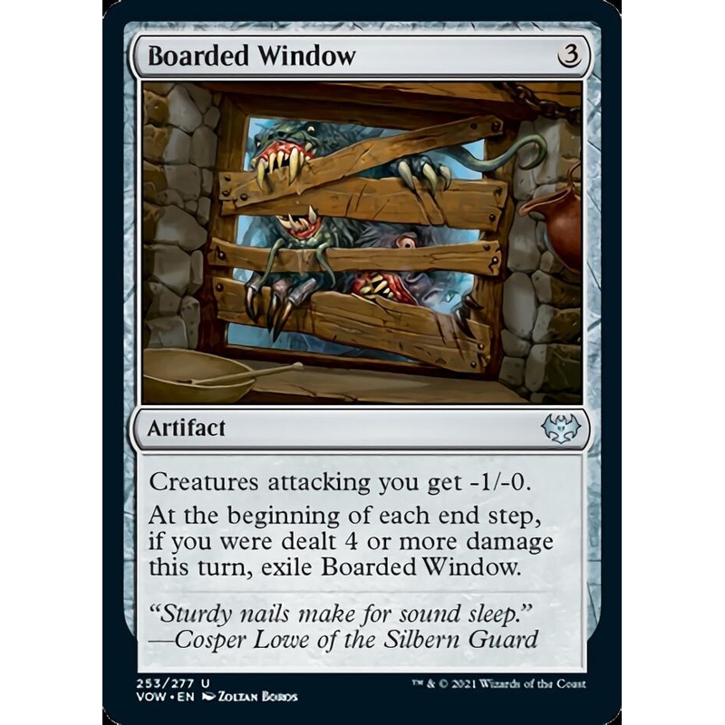 Boarded Window [Innistrad: Crimson Vow]