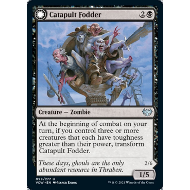Catapult Fodder // Catapult Captain [Innistrad: Crimson Vow]