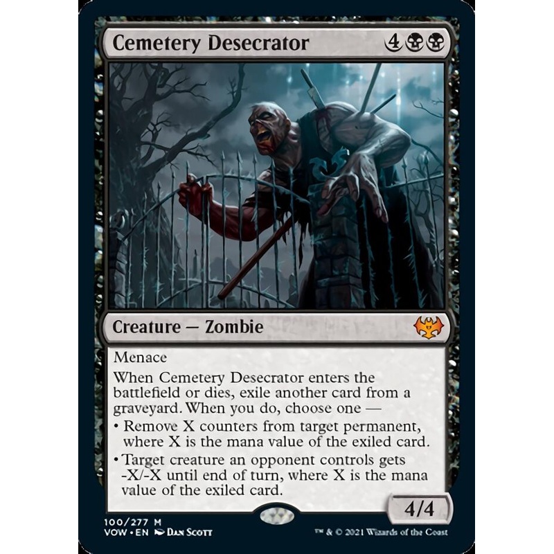 Cemetery Desecrator [Innistrad: Crimson Vow]