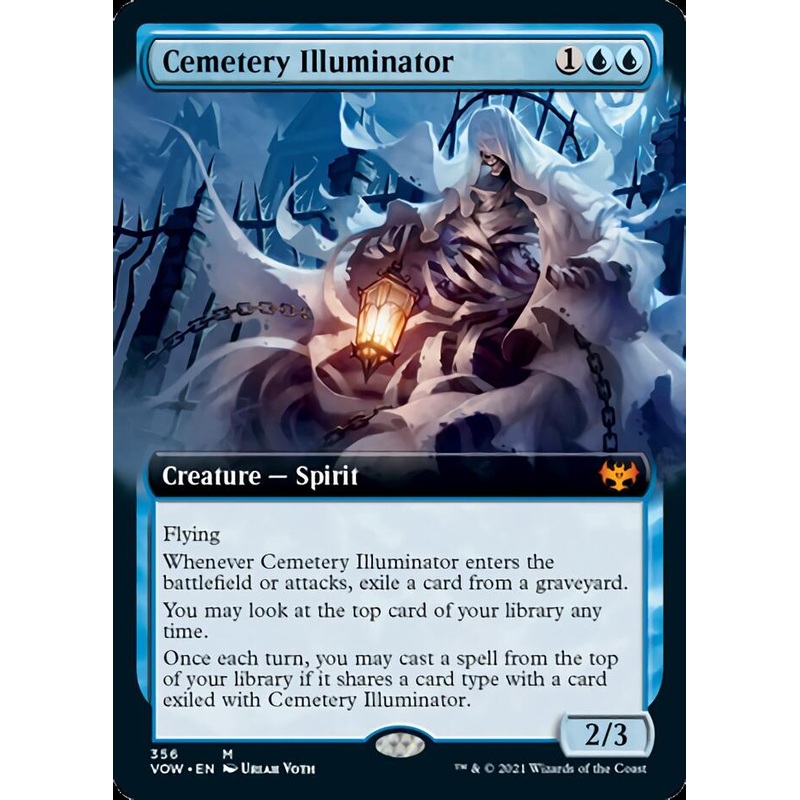 Cemetery Illuminator (Extended Art) [Innistrad: Crimson Vow]