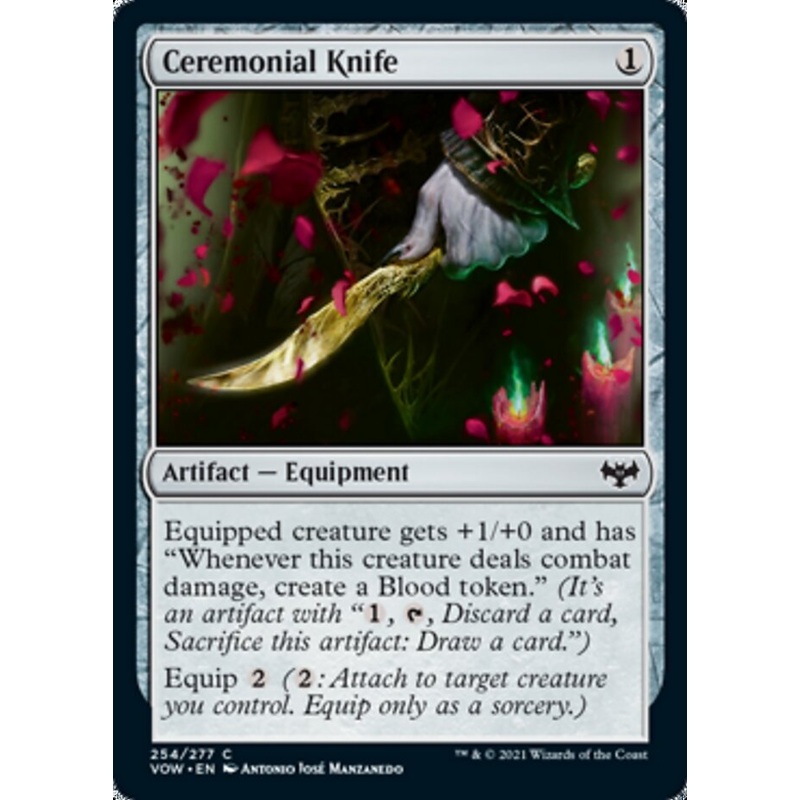 Ceremonial Knife [Innistrad: Crimson Vow]