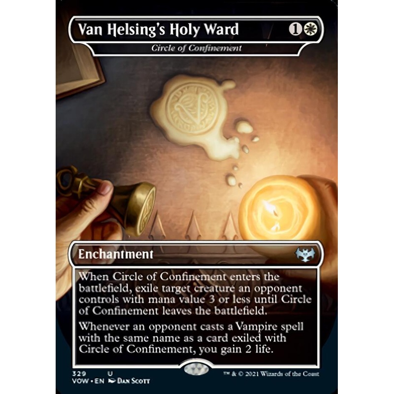 Circle of Confinement - Van Helsing's Holy Ward [Innistrad: Crimson Vow]