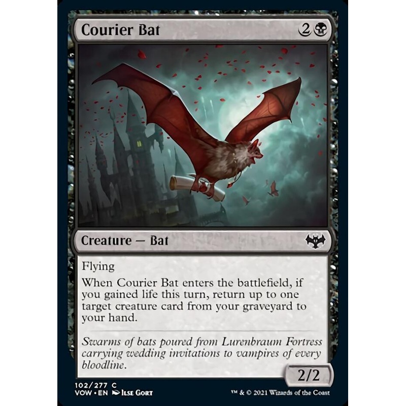 Courier Bat [Innistrad: Crimson Vow]