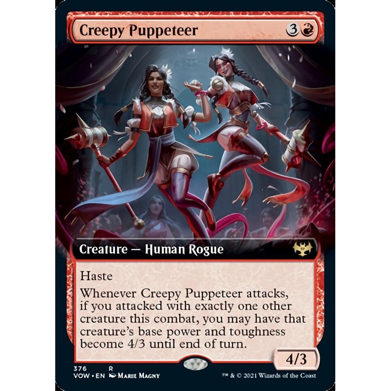 Creepy Puppeteer (Extended Art) [Innistrad: Crimson Vow]