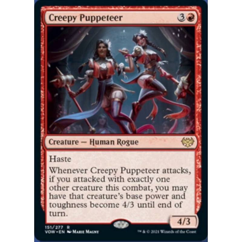 Creepy Puppeteer [Innistrad: Crimson Vow]