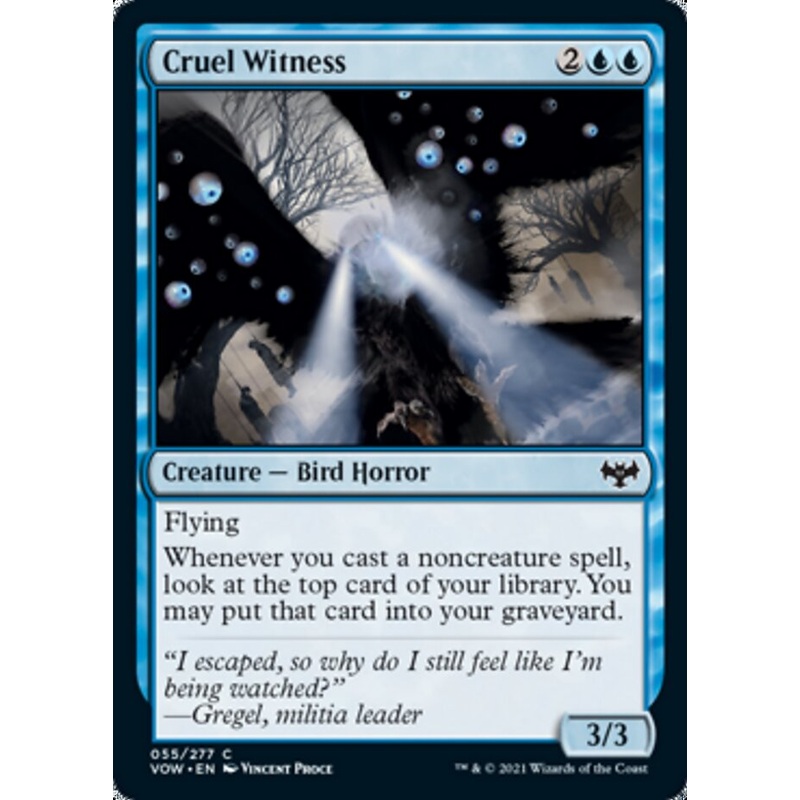 Cruel Witness [Innistrad: Crimson Vow]
