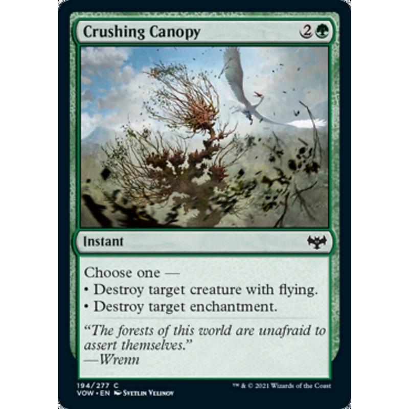 Crushing Canopy [Innistrad: Crimson Vow]