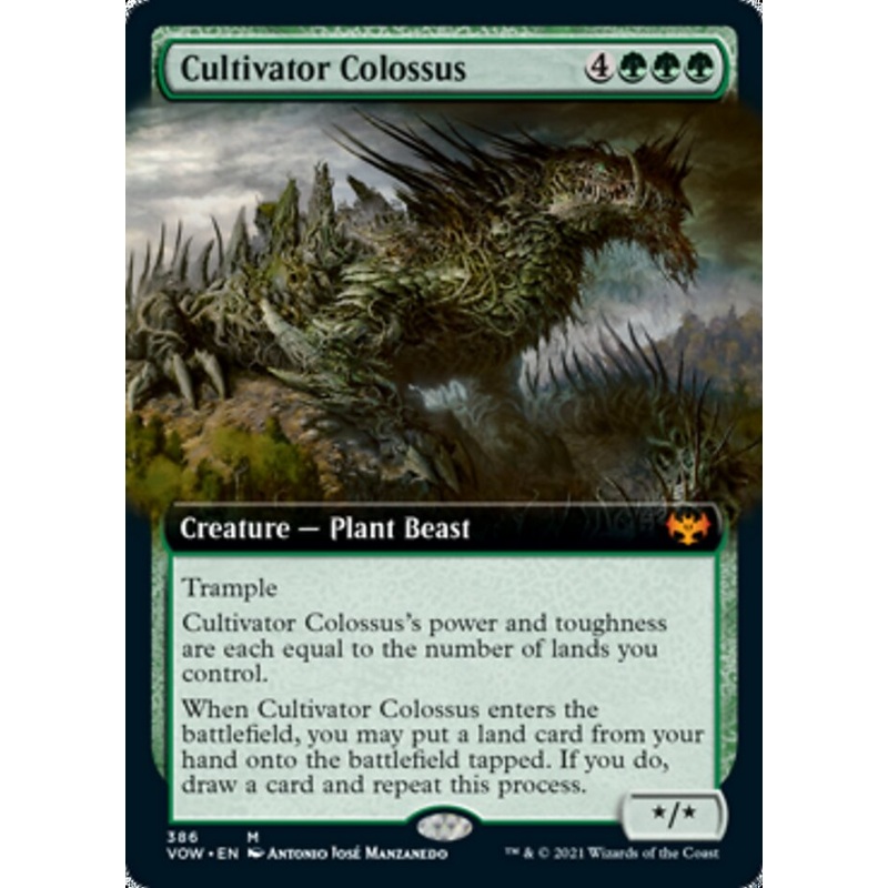 Cultivator Colossus (Extended Art) [Innistrad: Crimson Vow]