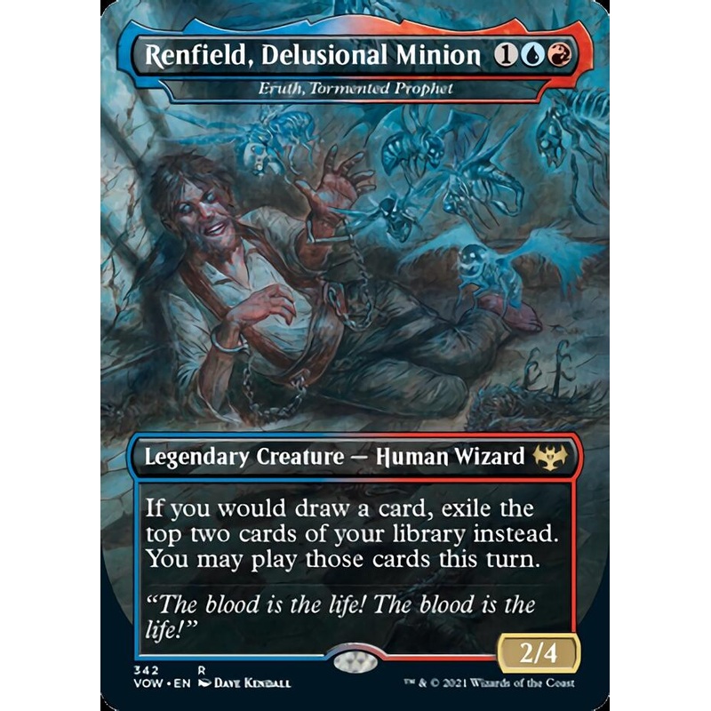Eruth, Tormented Prophet - Renfield, Delusional Minion [Innistrad: Crimson Vow]