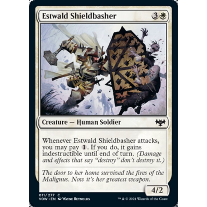 Estwald Shieldbasher [Innistrad: Crimson Vow]