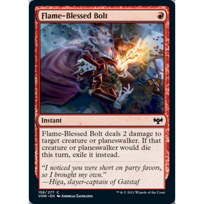 Flame-Blessed Bolt [Innistrad: Crimson Vow]
