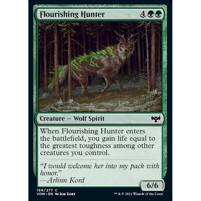 Flourishing Hunter [Innistrad: Crimson Vow]