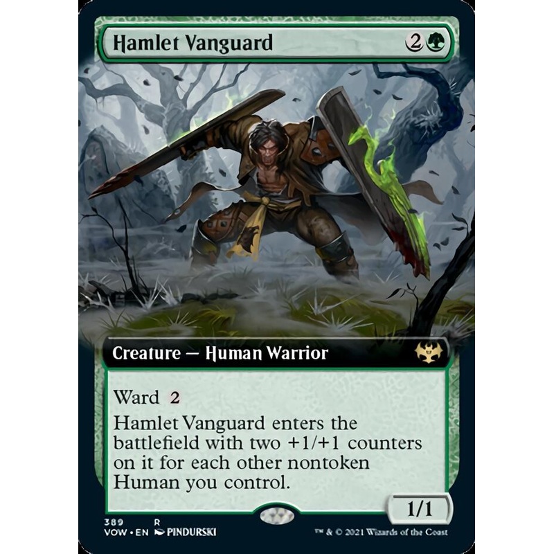 Hamlet Vanguard (Extended Art) [Innistrad: Crimson Vow]