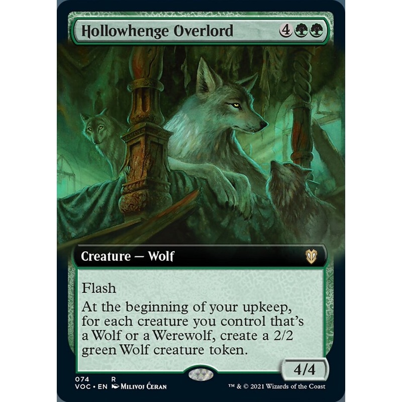 Hollowhenge Overlord (Extended Art) [Innistrad: Crimson Vow Commander]