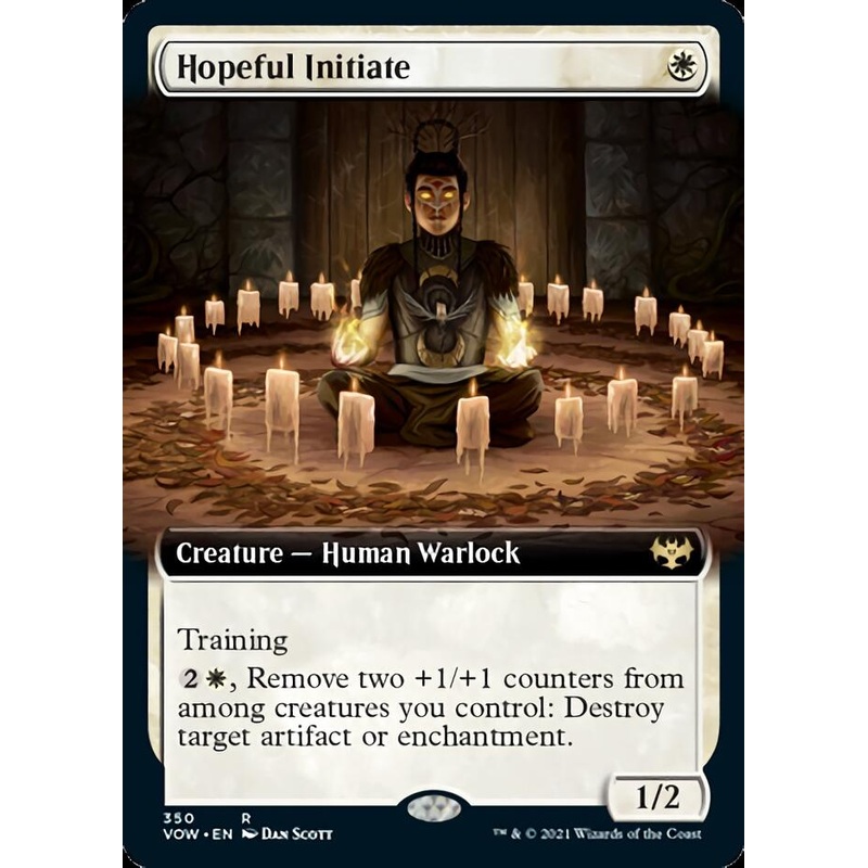 Hopeful Initiate (Extended Art) [Innistrad: Crimson Vow]